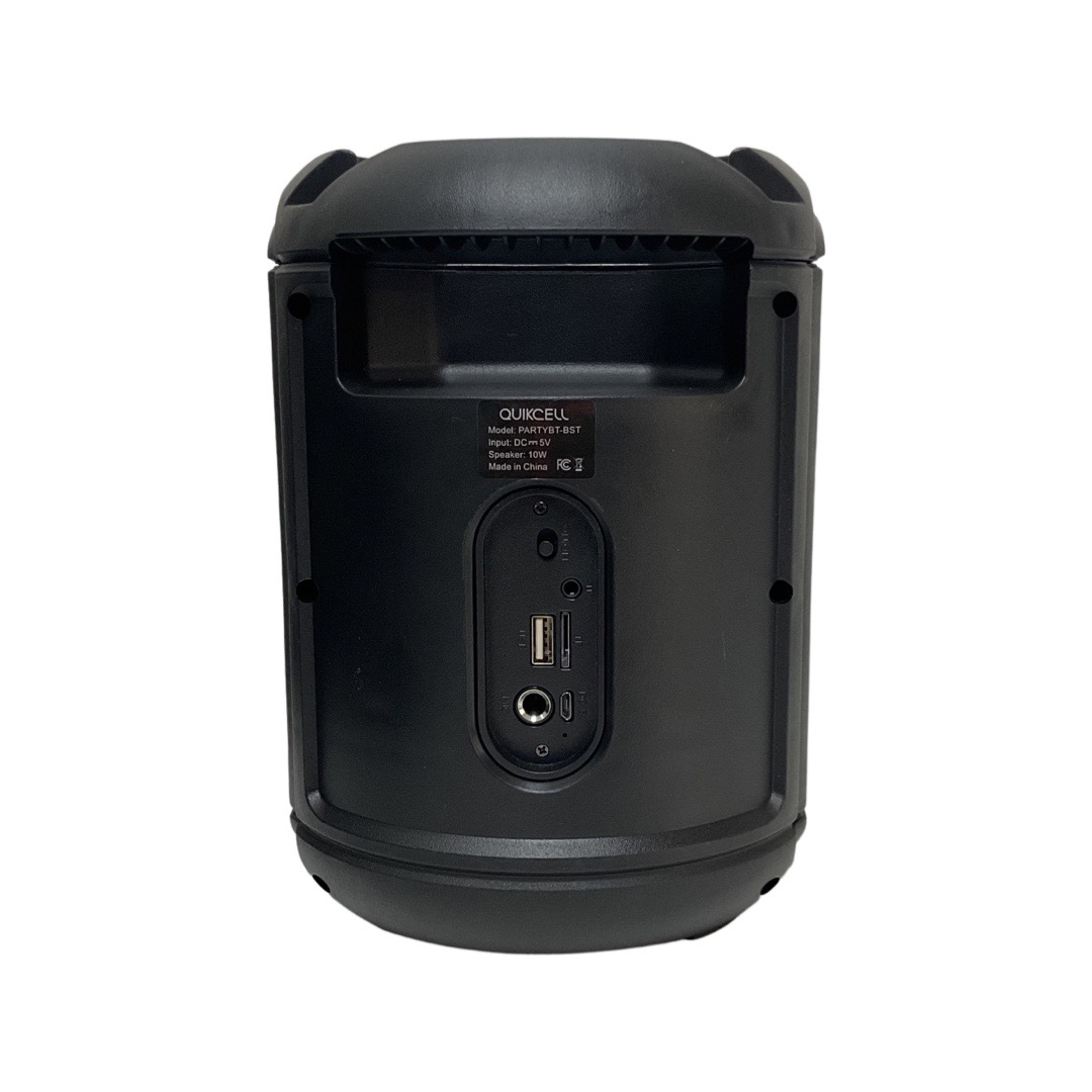 QUIKCELL PARTY BEAT BOOST WIRELESS BLUETOOTH SPEAKER Very Good Buya