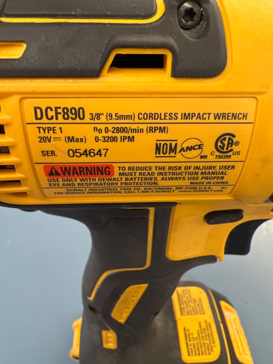 DEWALT DCF890 Brand New Buya