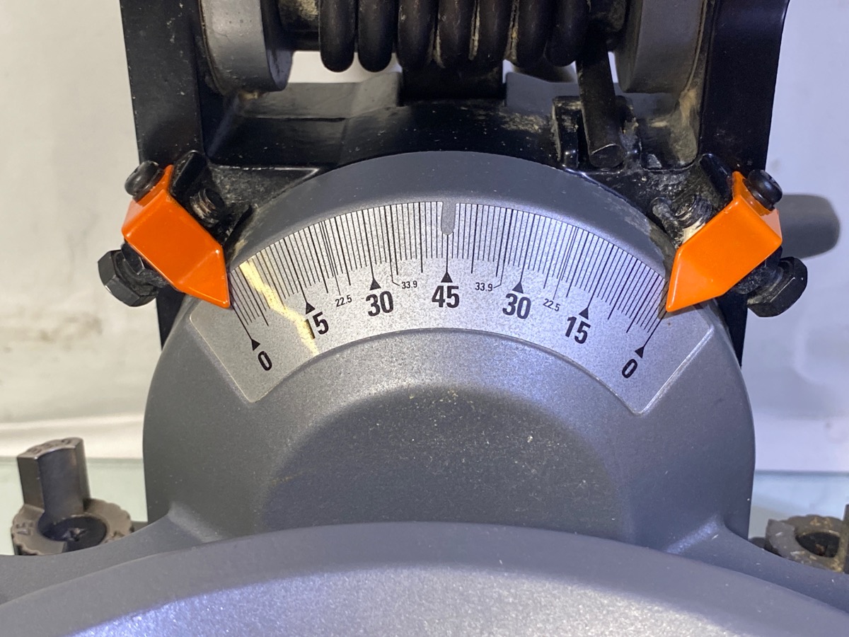 10" Ridgid 4113Corded Dual Bevel Miter Saw with LED Cut Line Indicator