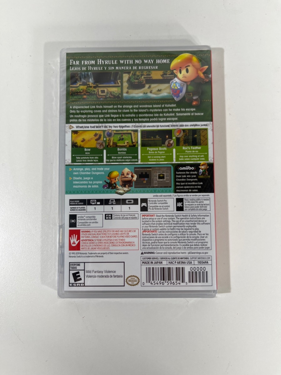 NINTENDO ZELDA LINK'S AWAKENING CULTUREFLY BOX Brand New Pawn 1