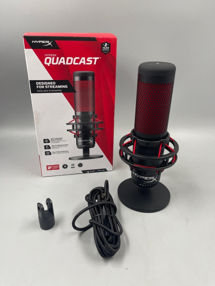 KINGSTON TECHNOLOGY HYPERX QUADCAST NEW IN OPENED BOX. Brand New | Buya