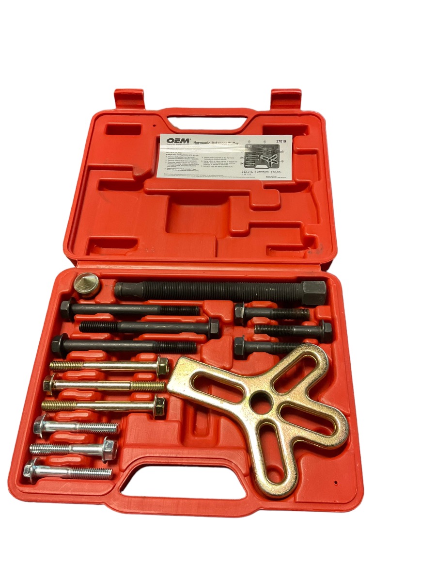 OEM TOOLS 27019 HARMONIC BALANCER PULLER KIT. VERY GOOD! Very Good Mr