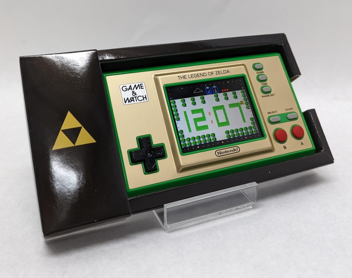 Nintendo Game & Watch The Legend of Zelda Vermin ZL35 Console Very