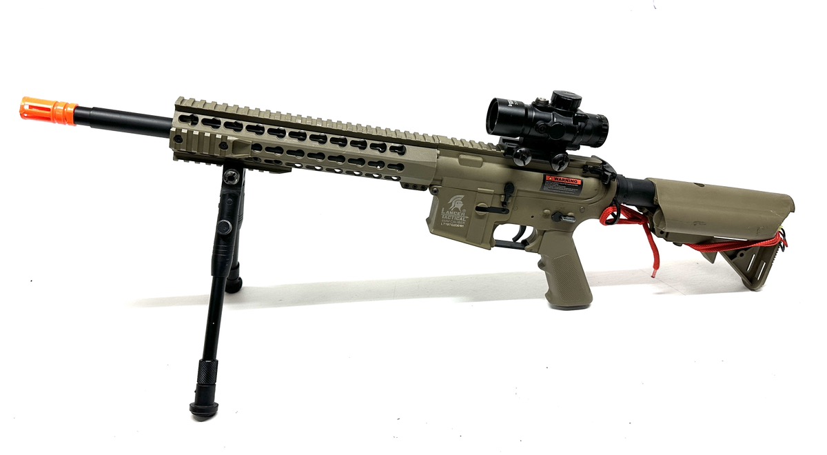 LANCER TACTICAL GEN 2 LT19 M4 AIRSOFT AEG RIFLE W/ EXTRAS! For parts or not working Central