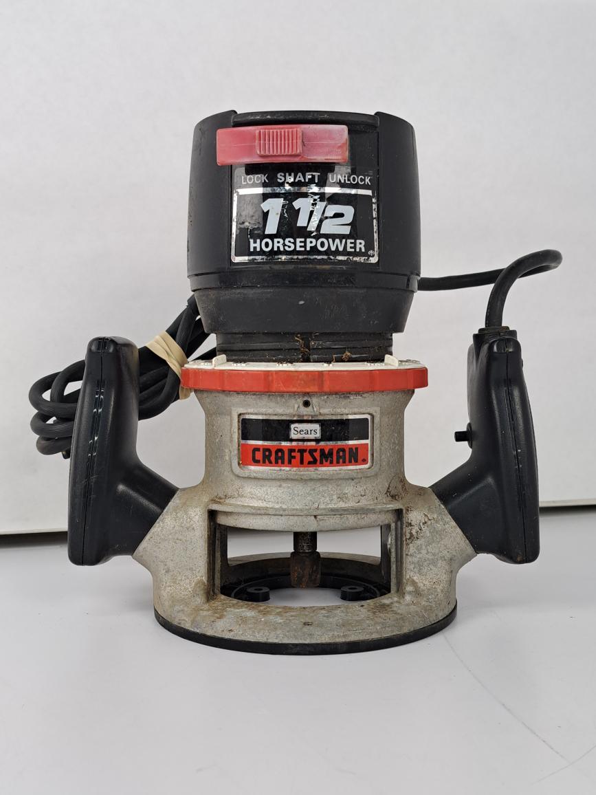 CRAFTSMAN 315174921 120V CORDED ROUTER (MEJLS) Very Good Buya