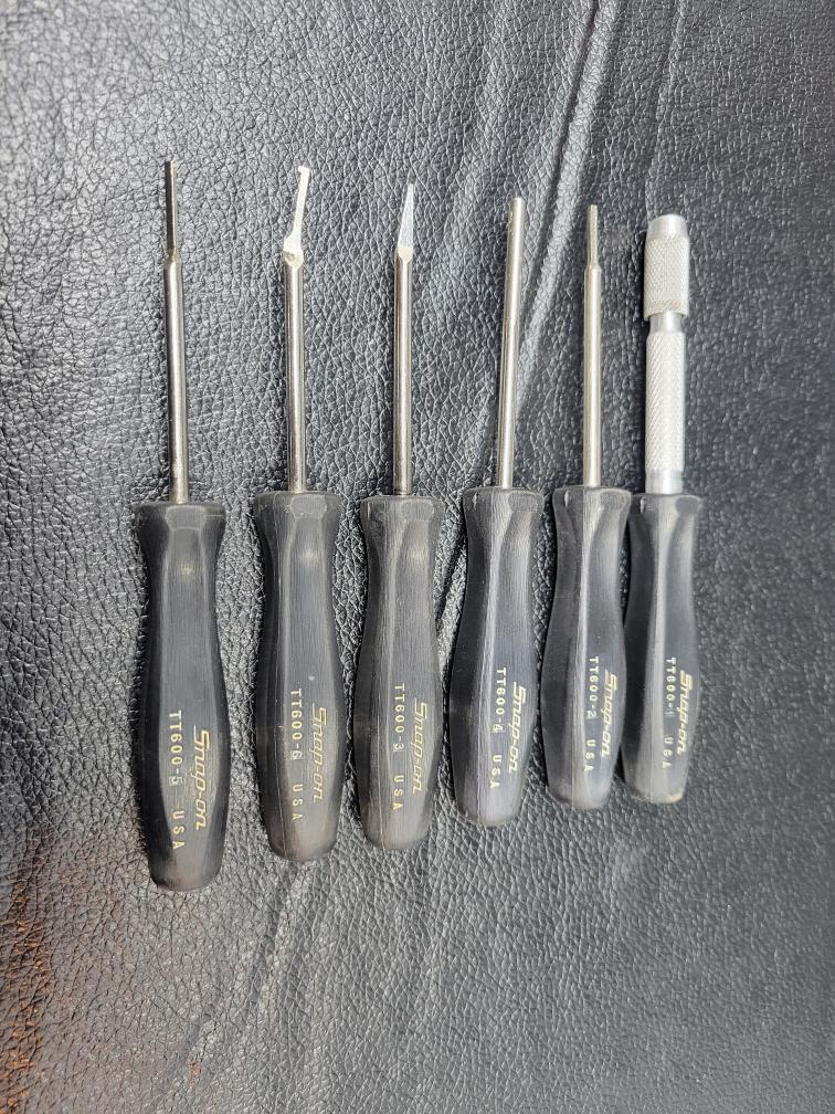 SnapOn Tools TT600 6 Piece Electrical Terminal Release Tool Set USA