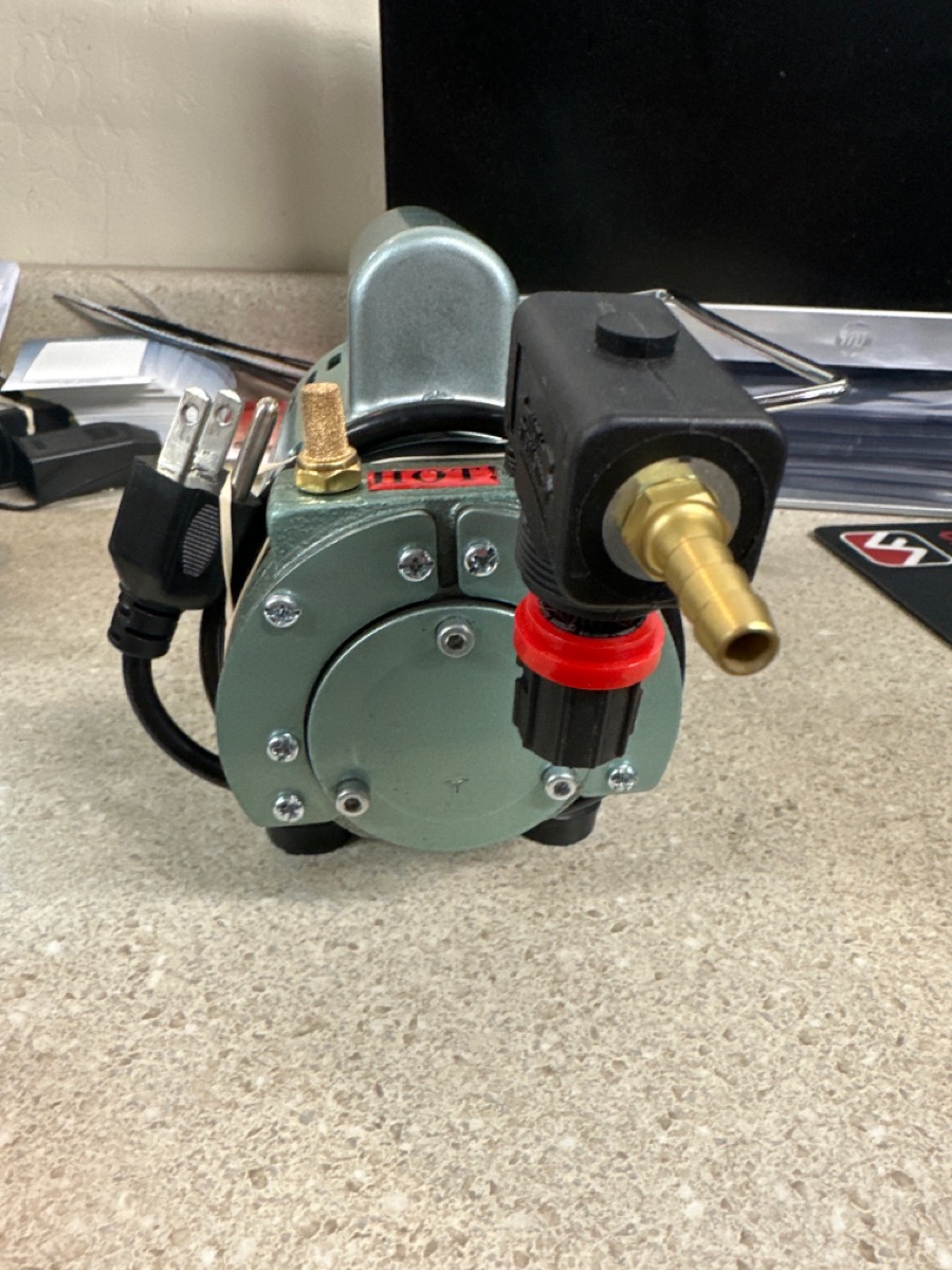 Allegro Industries Rotary Vane Sampling Pump 980188 Series 3500RPM 1.6A Good Buya