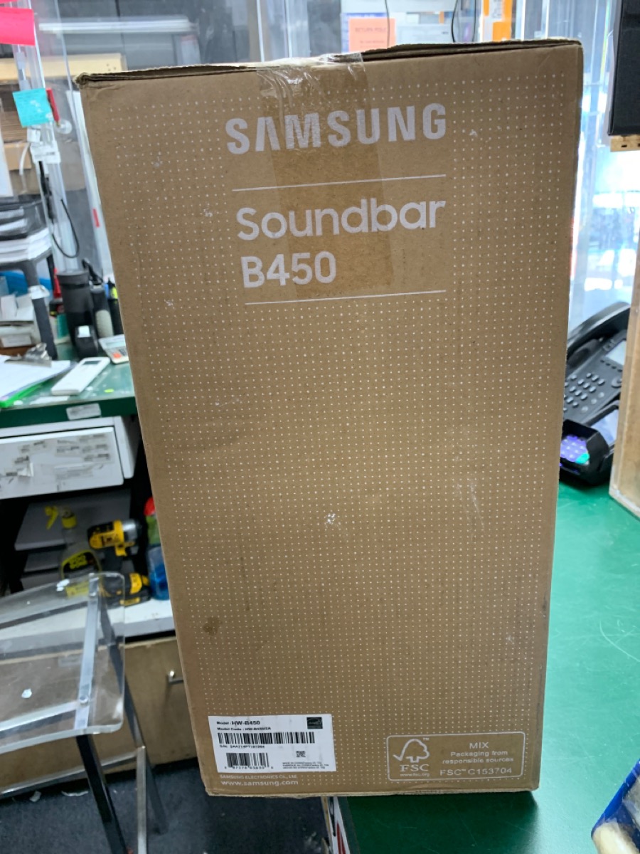 Samsung HWB450 (2022) 2.1ch Soundbar with Dolby Audio Black Brand