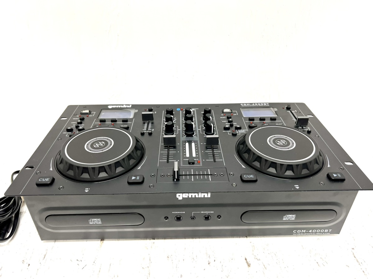 GEMINI CDM-4000BT DUAL CD/USB DJ MEDIA PLAYER W/ BLUETOOTH - Picture 6 of 6
