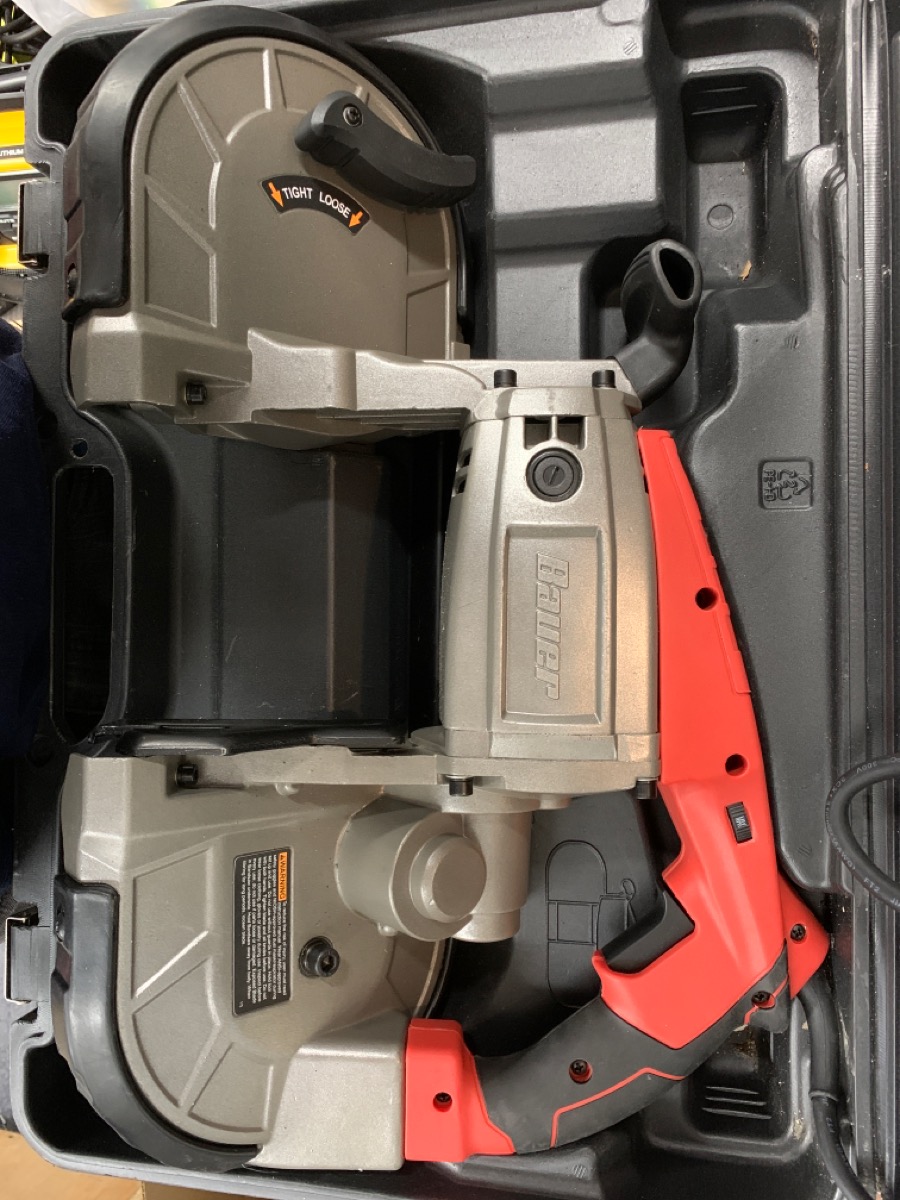 Bauer 1678EB 10 Amp Deep Cut Variable Speed Band Saw Kit Brand New Buya