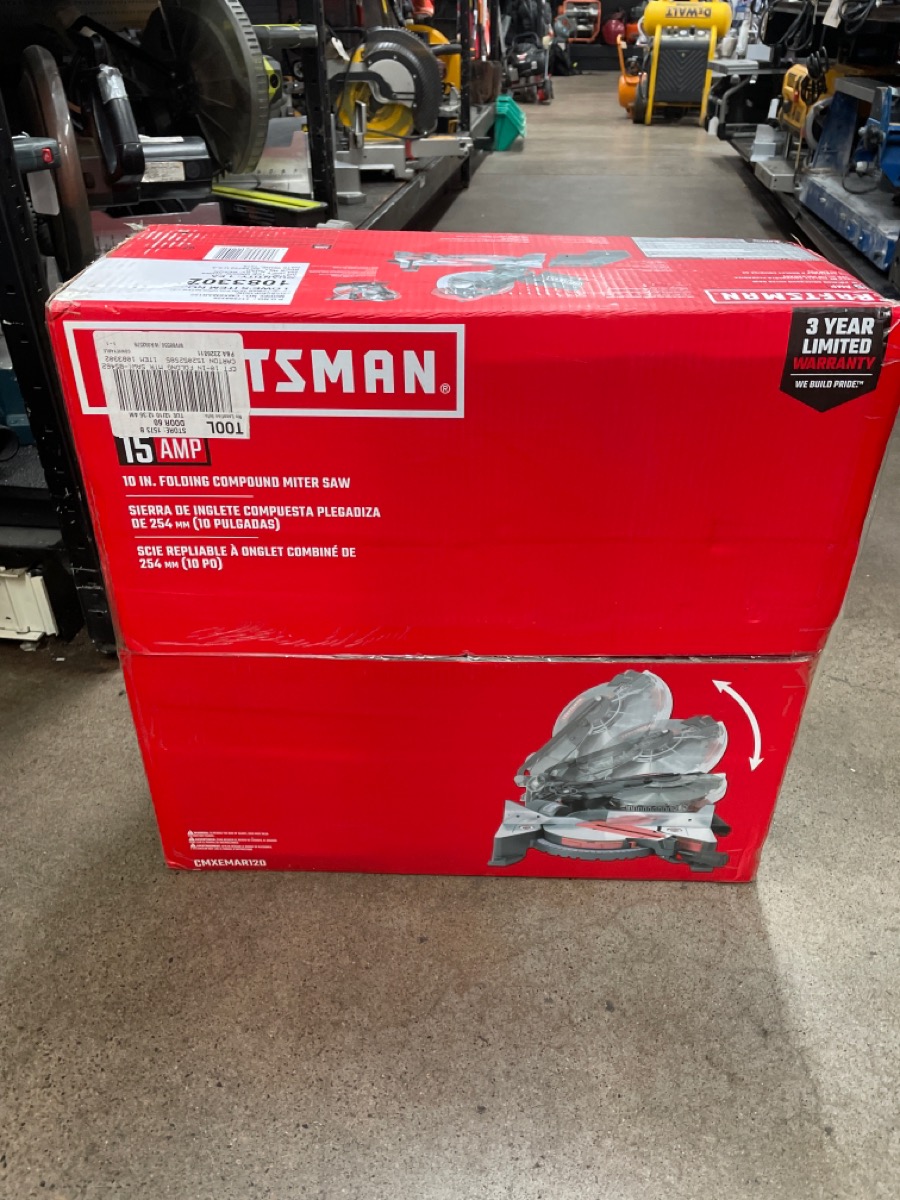 CRAFTSMAN CMXEMAR120 MITER SAW Brand New Pawn 1 Spokane WA