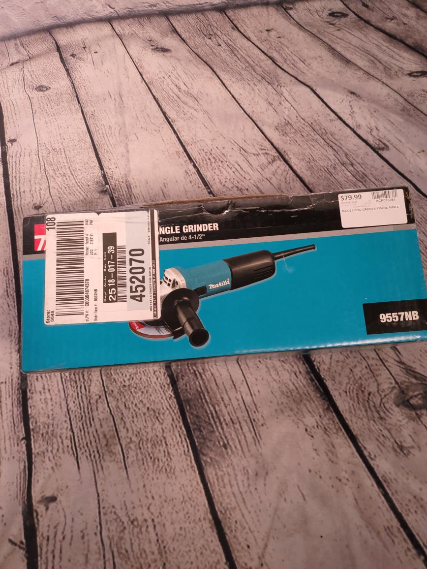 MAKITA 9557NB ANGLE GRINDER Brand New | Buya