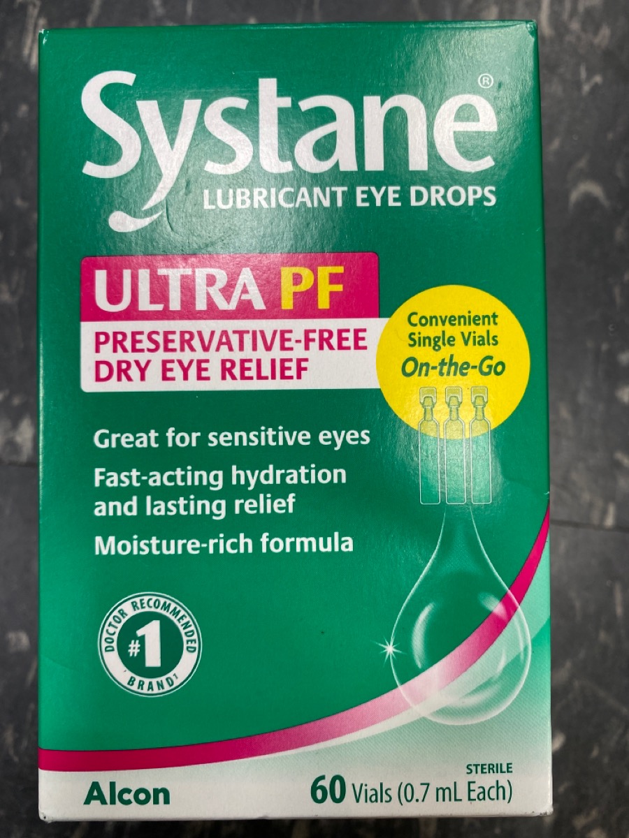 ALCON SYSTANE - ULTRA PF PRESERVATIVE FREE - 60 SINGLE DOSE VIALS - EXP ...