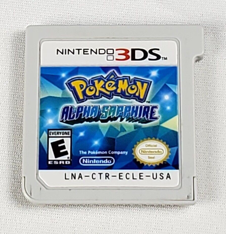 Pokemon: Alpha Sapphire (Nintendo 3DS, 2014) Authentic Cartridge Only ...