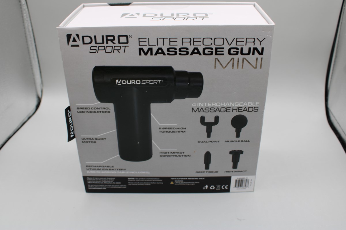 Aduro Elite Recovery Massage Gun Mini Brand New 