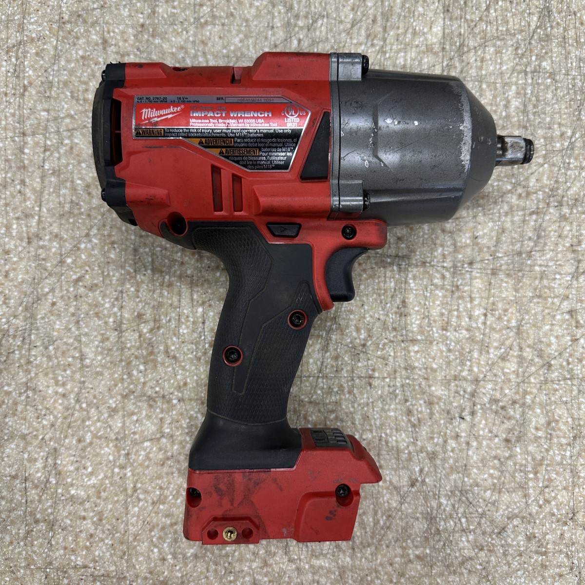 Milwaukee 2767-21 M18 FUEL Brushless 12-inch Impact Wrench Kit Good | Buya