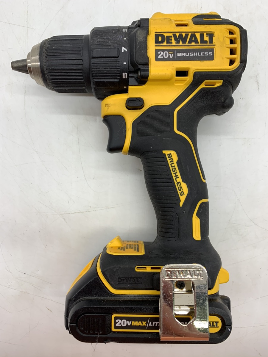 Dewalt 20V 2AH 3/8 Cordless Battery Powered Drill Tool DCD708 ...