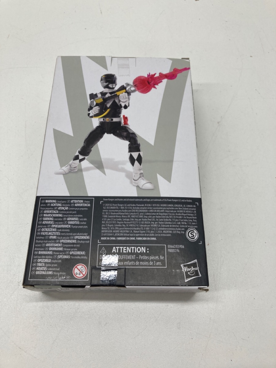POWER RANGERS MIGHTY MORPHIN BLACK RANGER LIGHTNING COLLECTION Brand ...