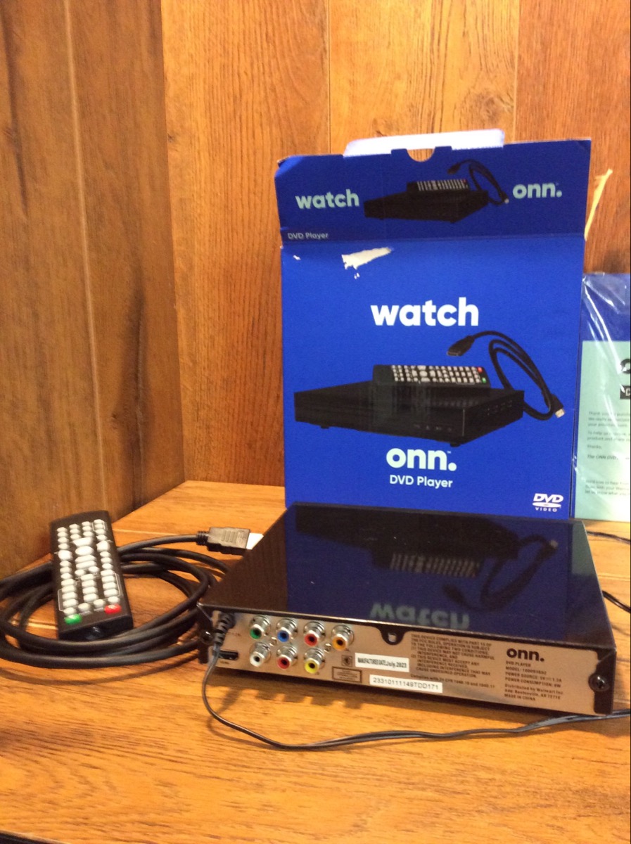 ONN DVD PLAYER WITH HDMI Acceptable | Loan Star Pawn LLC