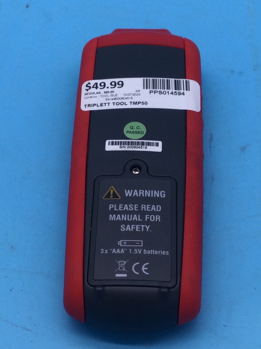 Triplett Thermometer Model TMP50 photo 2