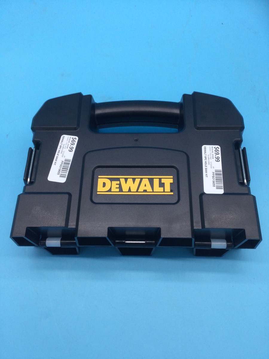 DeWalt 9 Piece Hole Saw Kit Model DAH39CTSET photo 3
