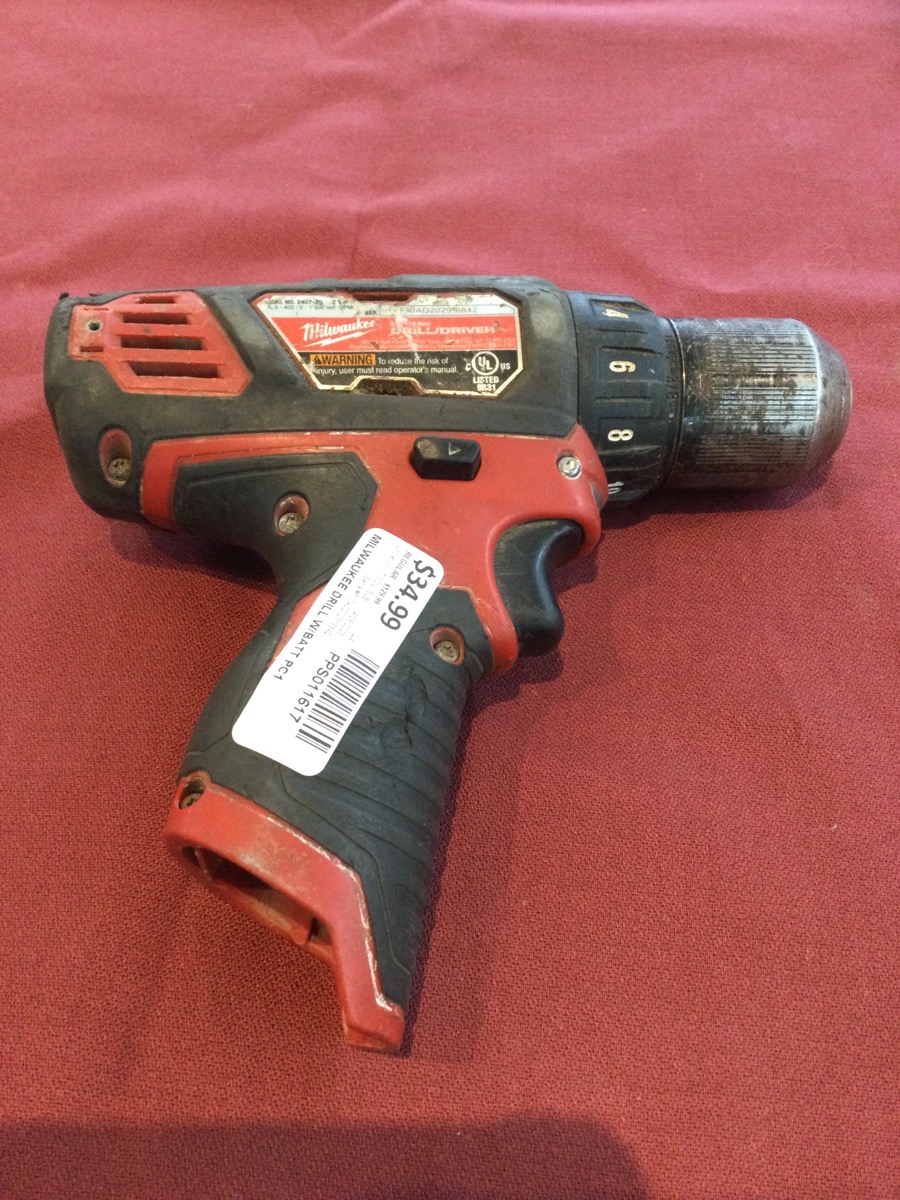 Milwaukee 12V Drill/ Driver Model 2407-20 photo 2