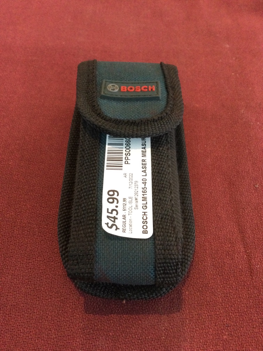 Bosch Laser Measure Model GLM165-40 photo 3