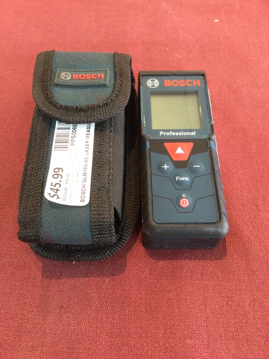 Bosch Laser Measure Model GLM165-40