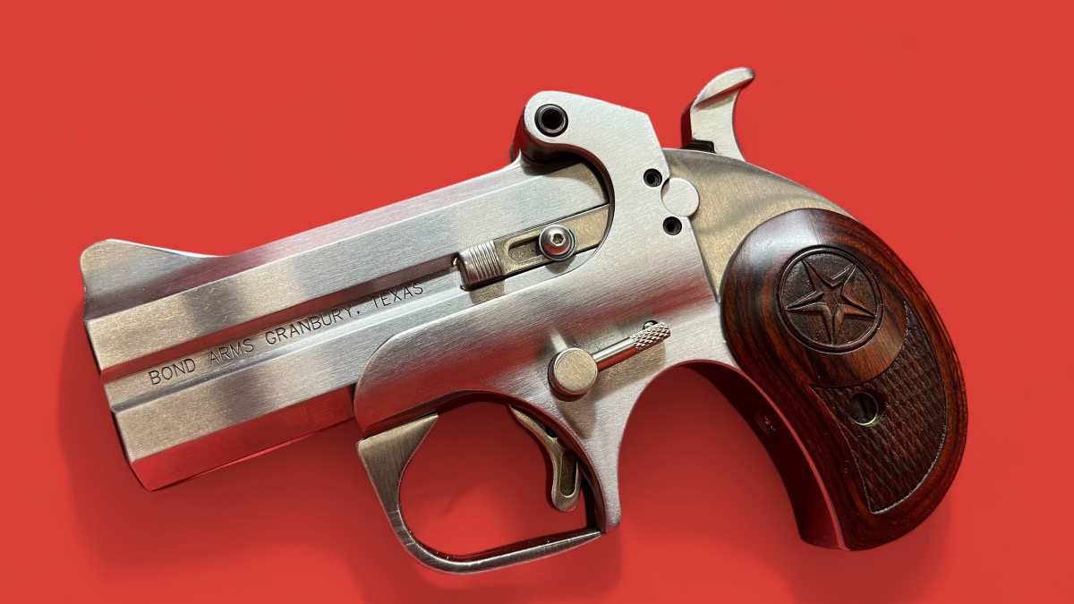 Bond Arms Snake Slayer 45LC / 410ga 3.00" Derringer w/ Leather Holster