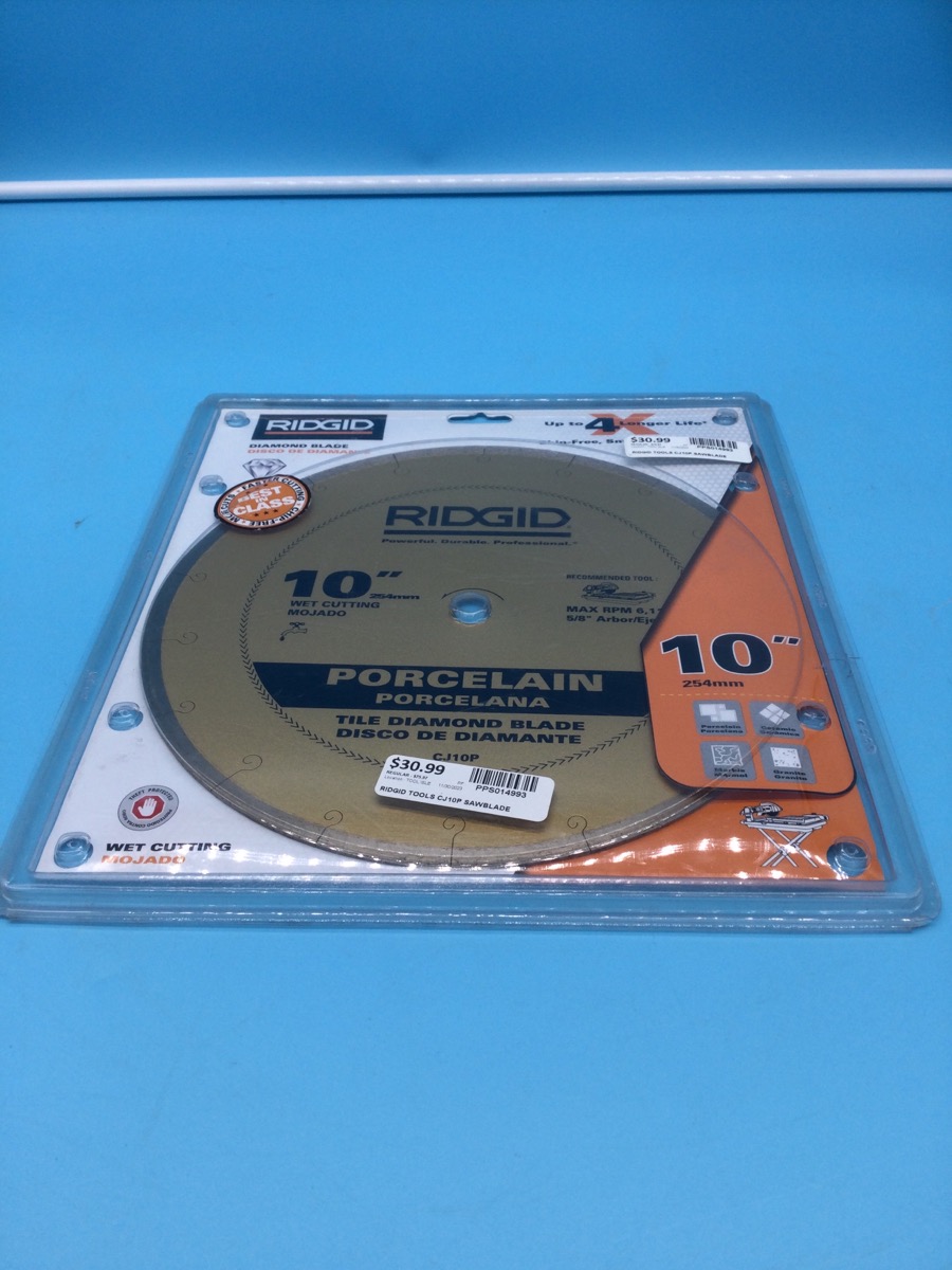 Ridgid Tools CJ10P Saw Blade