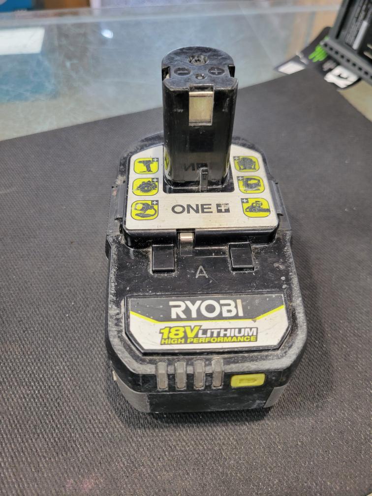 Ryobi PBP004 ONE+ 18V High Performance LithiumIon 4.0 Ah Battery Good
