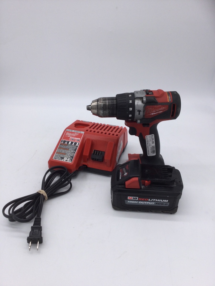 Milwaukee Tools Hammer Drill with Battery and Charger