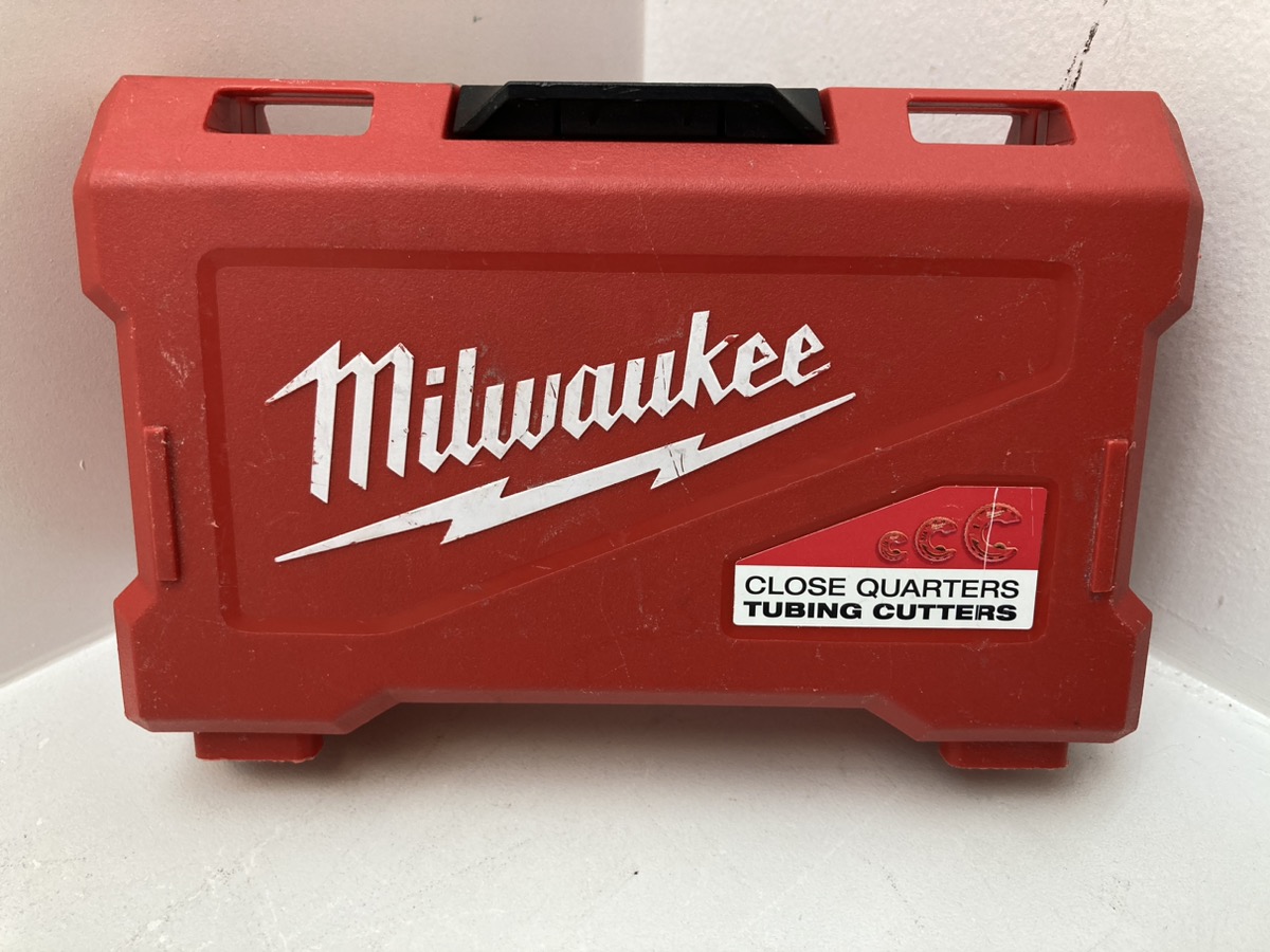 Milwaukee Tools 48224263 3Pc Close Quarters Tubing Cutter Set With Case Brand New Liberty
