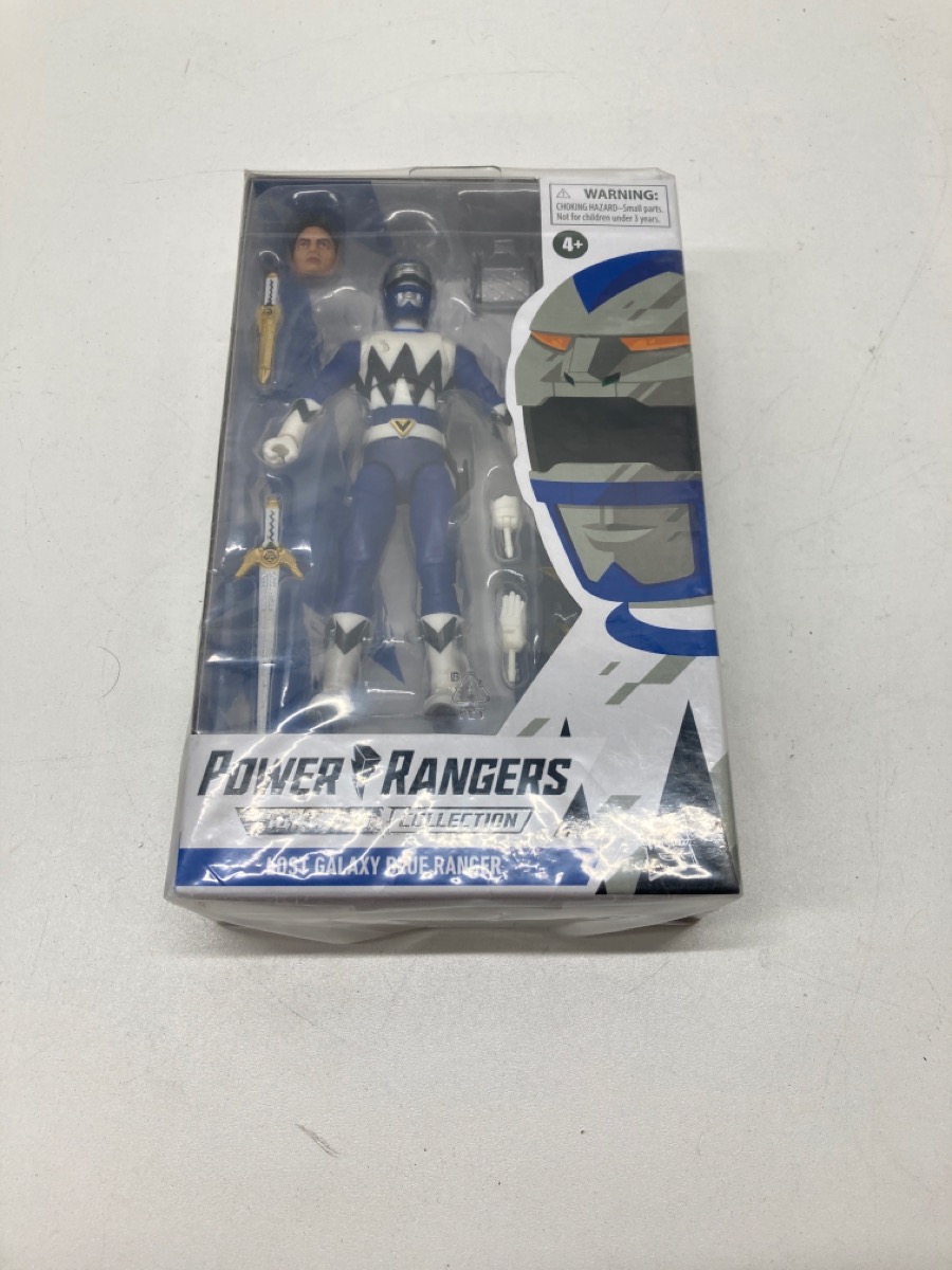 POWER RANGERS LOST GALAXY BLUE RANGER LIGHTNING COLLECTION Brand New ...