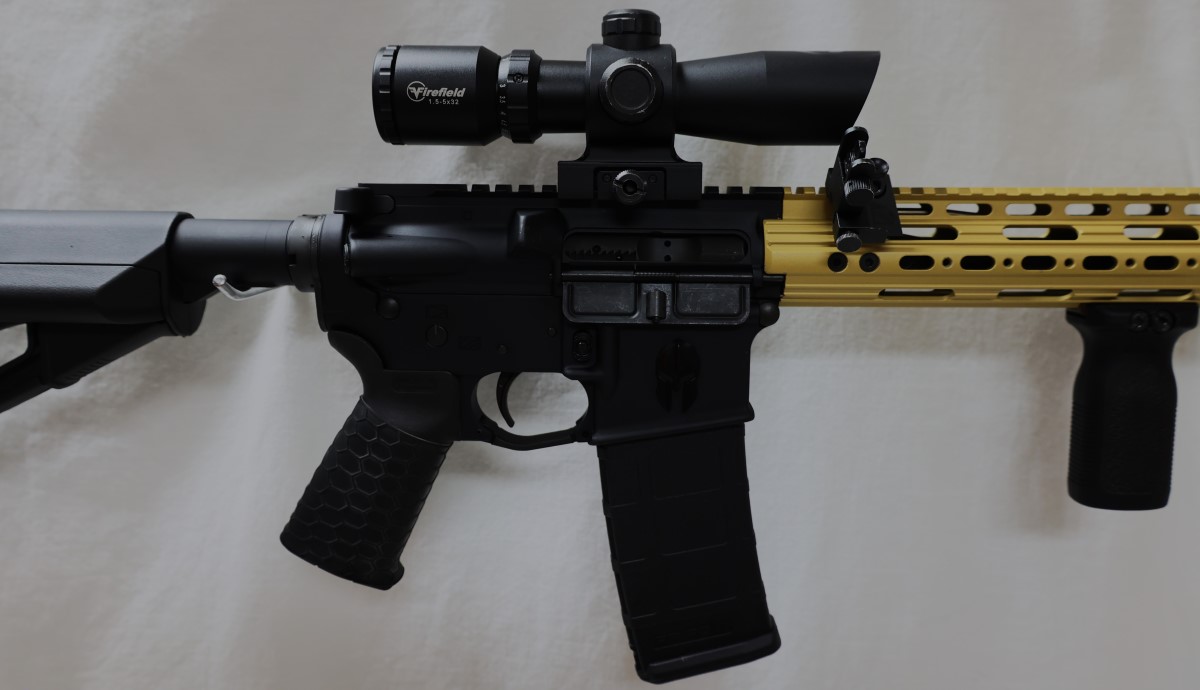 Savage MSR15 SemiAuto Rifle Firefield Red Dot, Very Good