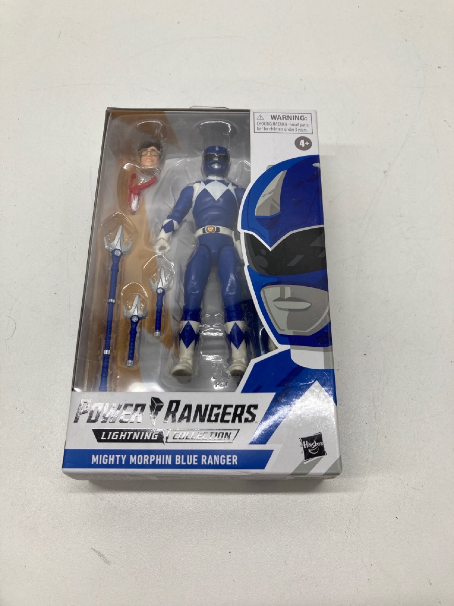 POWER RANGERS MIGHT MORPHIN BLUE RANGER LIGHTNING SERIES Brand New ...