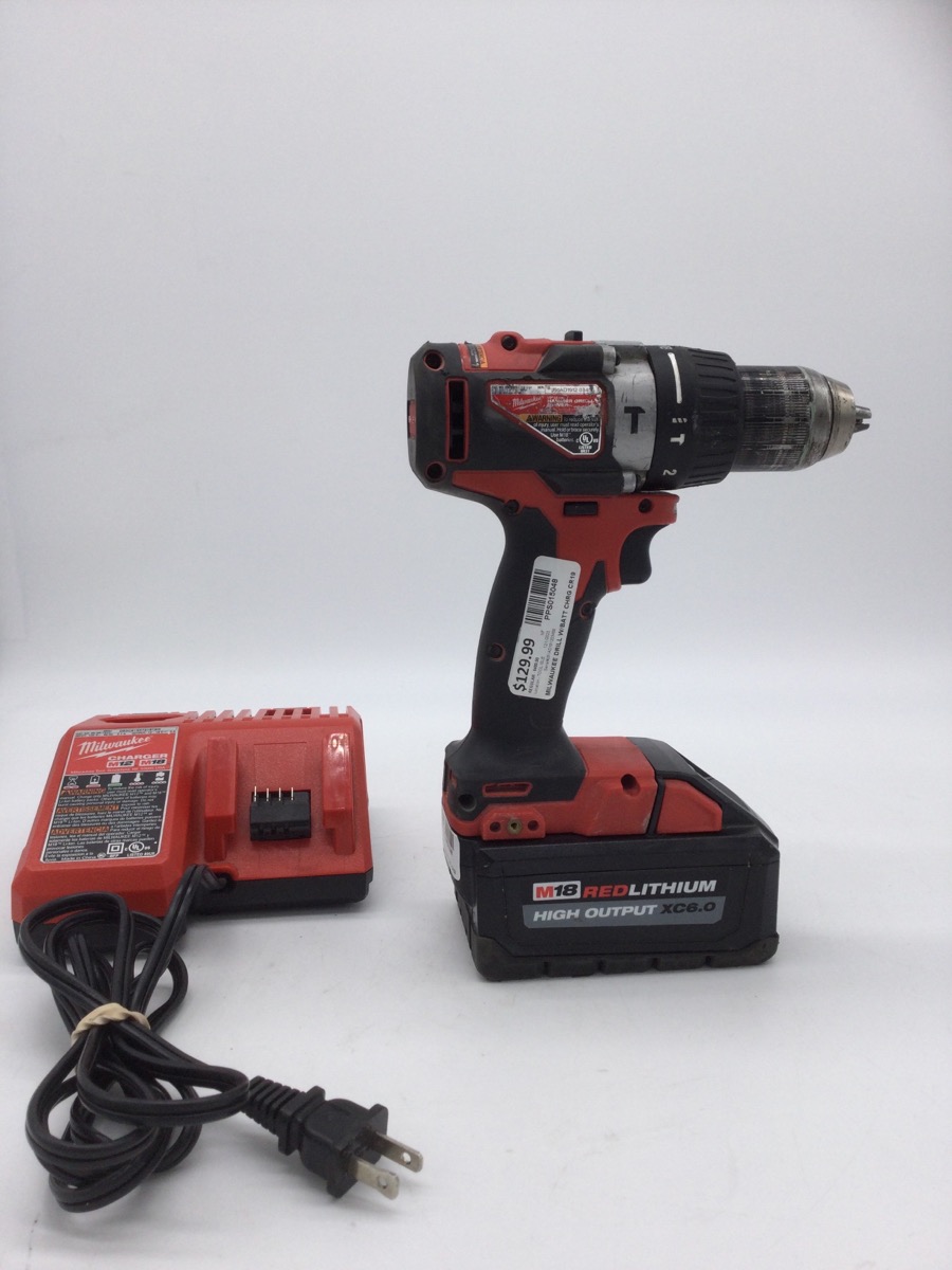 Milwaukee Tools Hammer Drill with Battery and Charger photo 3