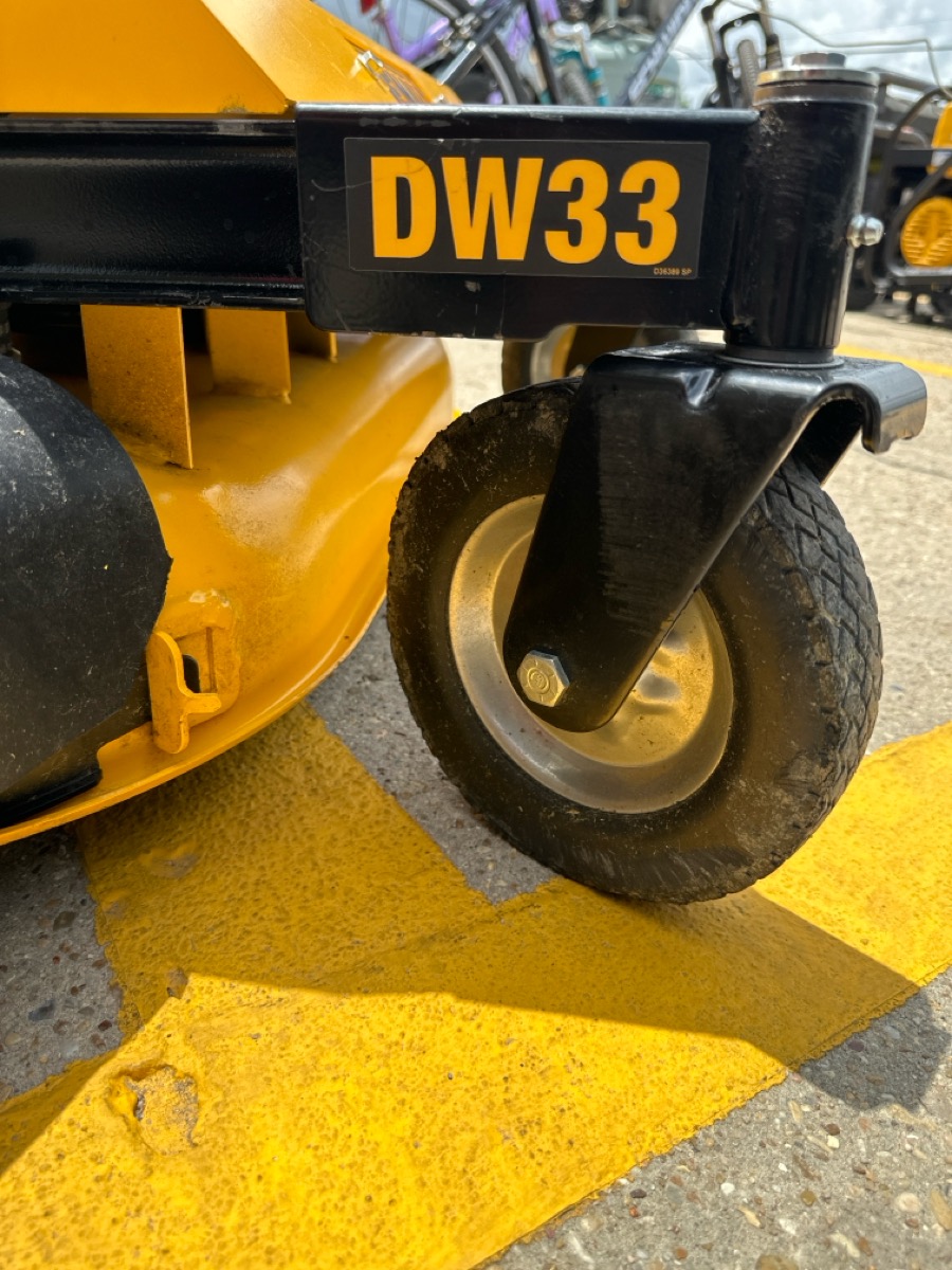 DEWALT WALK BEHIND MOWER DXGMW33344R 344CC GAS ZERO TURN MOWER (KRULE