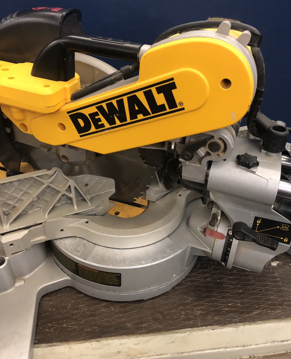 Dewalt Double Bevel Sliding Miter Saw, 12inch Compound DW718