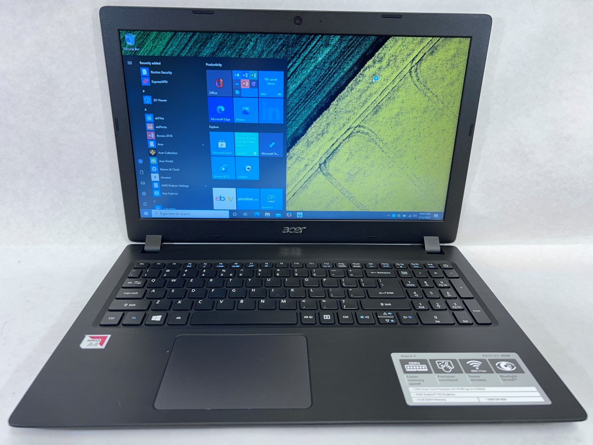 Acer Aspire 3 A315-21 - N17Q3 - 8GB RAM - 1TB HDD - 15.6" - W10 Good ...