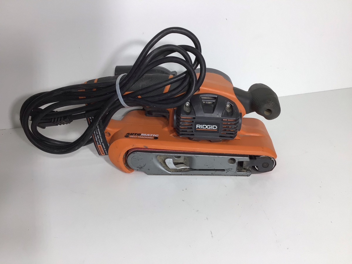 RIDGID TOOLS R2740.6.5AMP BELT SANDER CORDED Very Good Buya