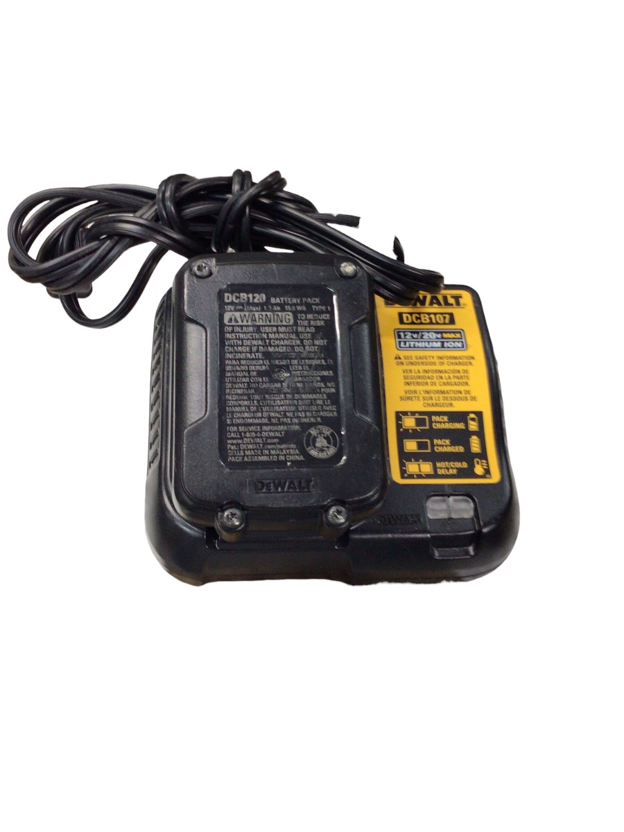 DEWALT DCB107 12V/20V BATTERY CHARGER Very Good | Buya