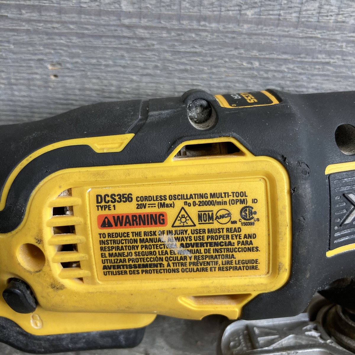 Dewalt 20V Max Oscillating MultiTool DCS356 Very Good Buya