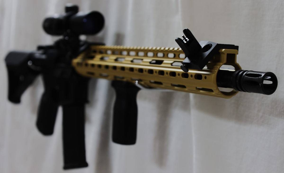 Savage MSR15 SemiAuto Rifle Firefield Red Dot, Very Good