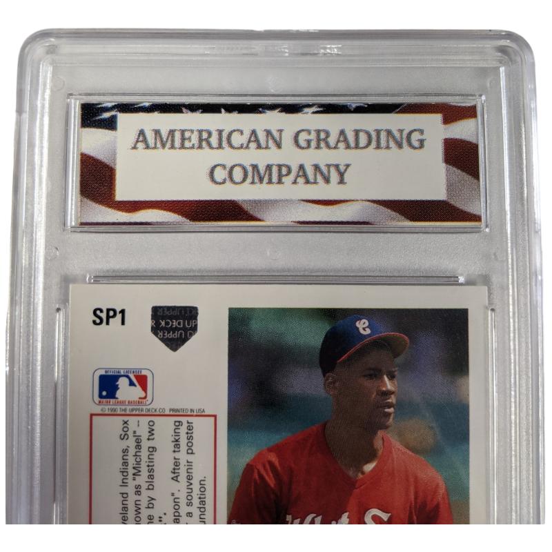 1991 Upper Deck Michael Jordan White Sox ACG Graded Baseball Card Gem Mint 10 Brand New Buya