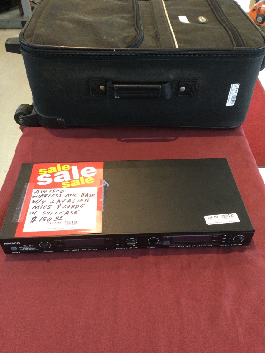 Wireless Microphone System Awisco Model WH-847 photo 2