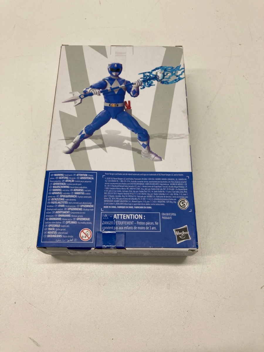 POWER RANGERS MIGHT MORPHIN BLUE RANGER LIGHTNING SERIES Brand New ...