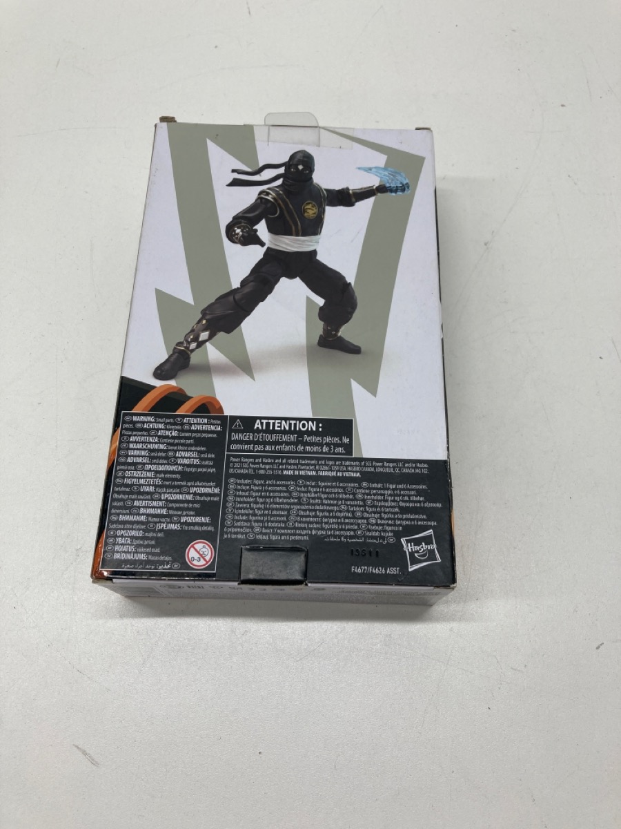 POWER RANGERS MIGHTY MORPHIN BLACK RANGER LIGHTNING COLLECTION Brand ...