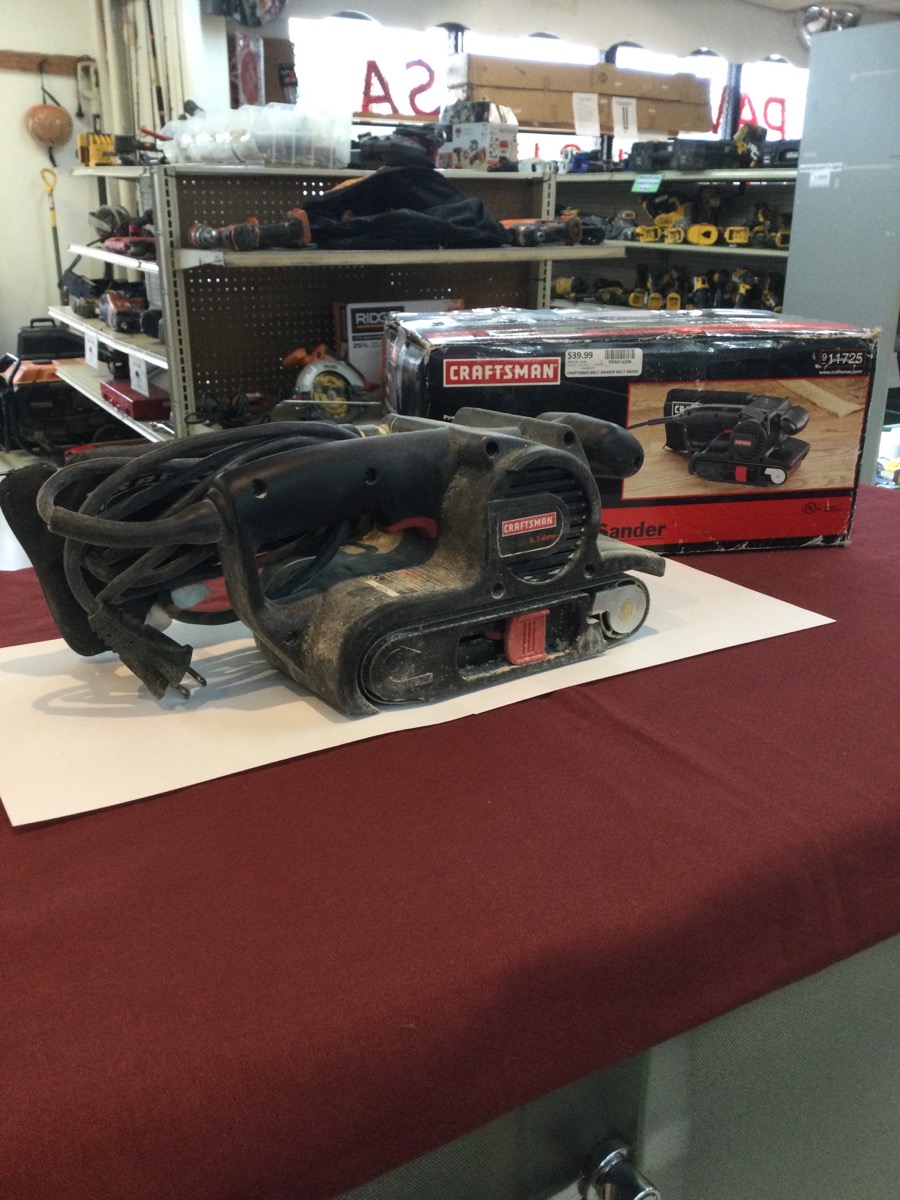 Craftsman Belt Sander Model 315.117250