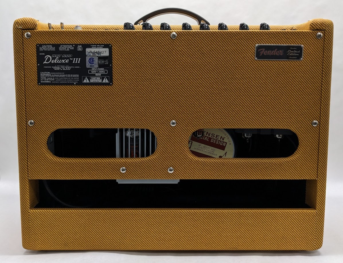 Fender Hot Rod Deluxe III Limited Edition Tweed Like New Heartland Pawnbrokers Kansas